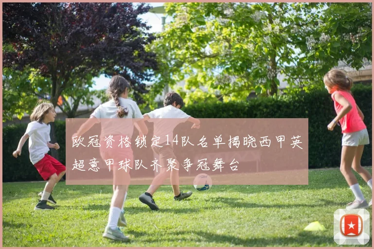 欧冠资格锁定14队名单揭晓西甲英超意甲球队齐聚争冠舞台